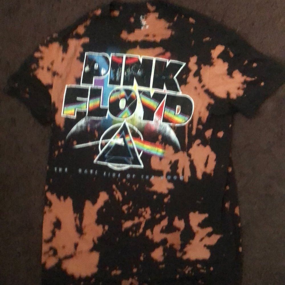 Bleach Pink Floyd concert tee